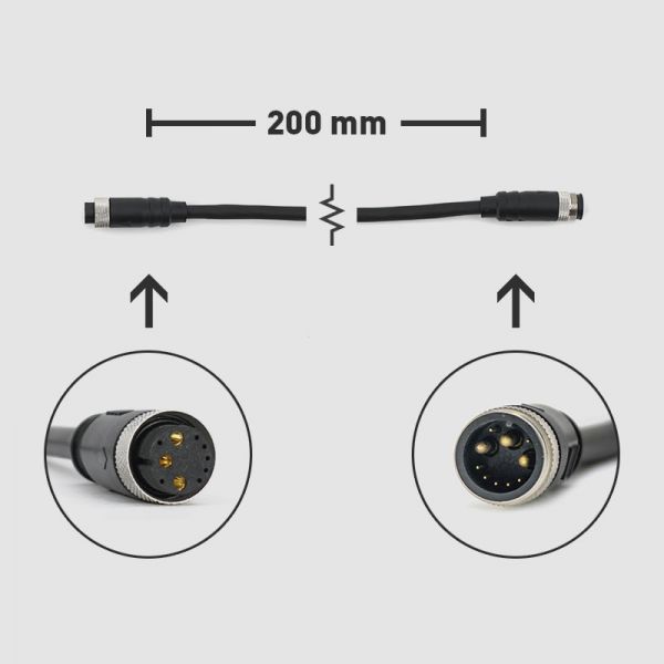 Verlängerungskabel 10-Pin HIGO (m) & (w), Kabel und Adapter, Stecker und  Verkabelung, Shop